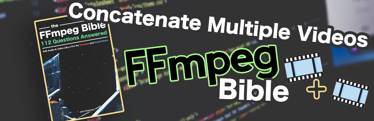 ffmpeg concat video from images yuv