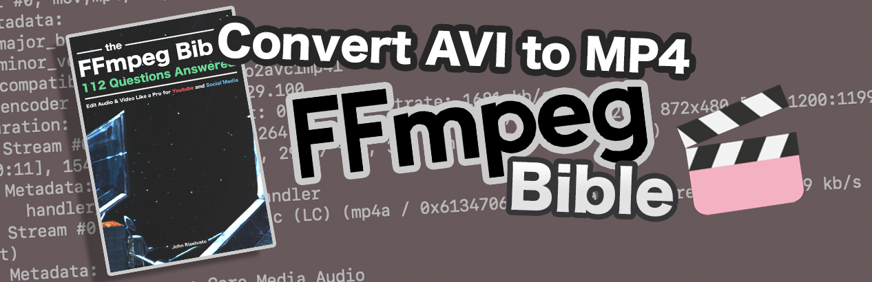 ffmpeg remove audio stream mp4
