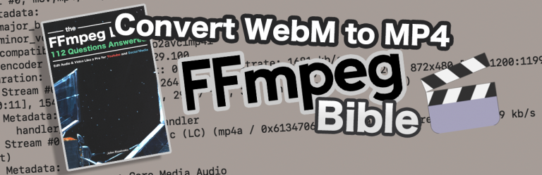 ffmpeg webm to mp4